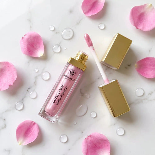 Gloss Labial Ácido Hialurônico Volumizador Brilho Sollaviê