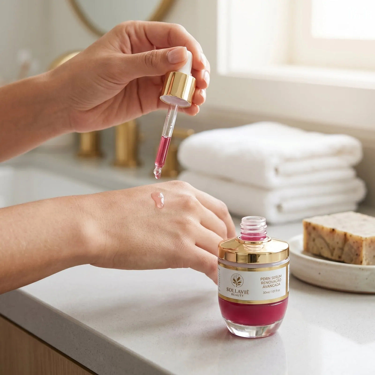 Sérum Facial Pdrn Dna Salmão Renovação Avançada Anti Idade