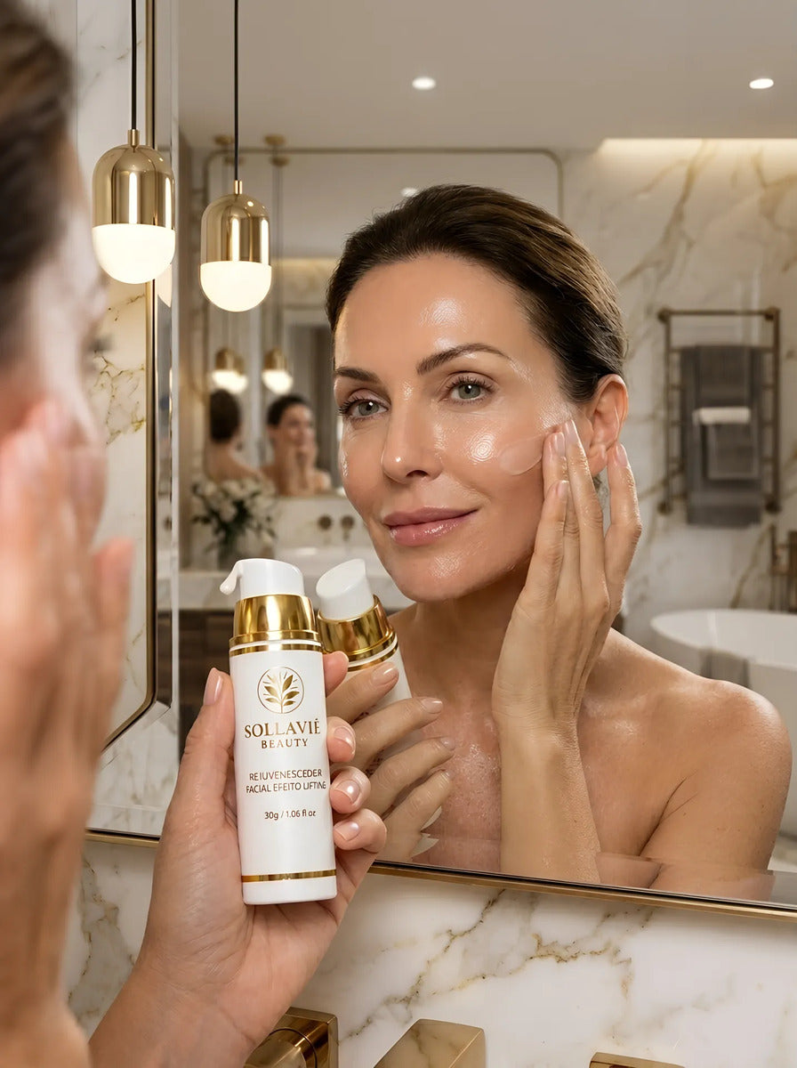 Rejuvenescedor Facial Efeito Botox Lifting Anti Idade Rugas Todo Tipo De Pele Dia/noite