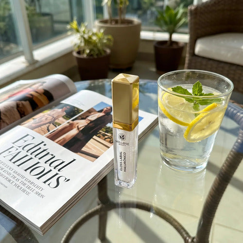 Gloss Labial Ácido Hialurônico Volumizador Brilho Sollaviê