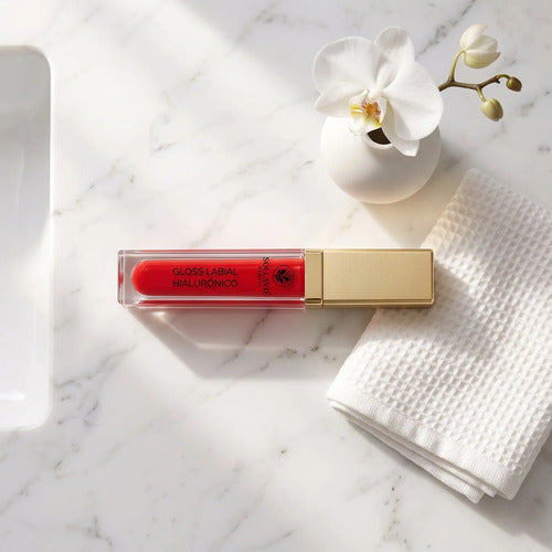 Gloss Labial Ácido Hialurônico Volumizador Brilho Sollaviê
