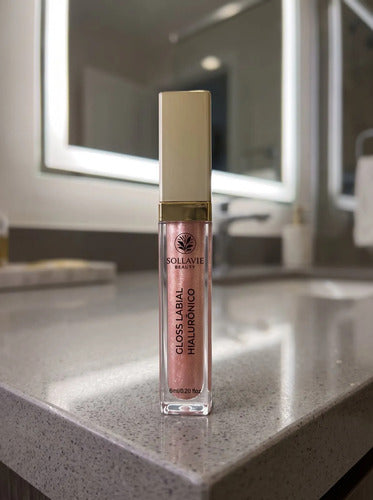 Gloss Labial Ácido Hialurônico Volumizador Brilho Sollaviê