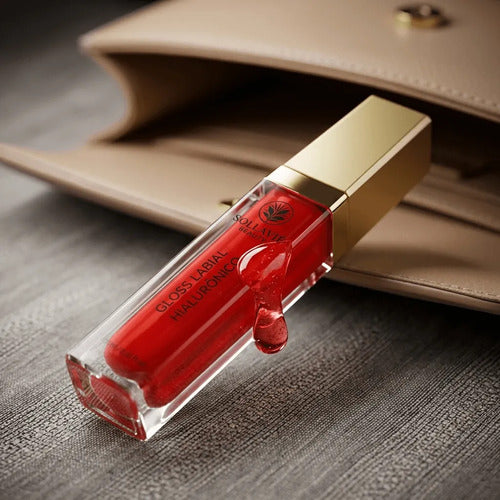 Gloss Labial Ácido Hialurônico Volumizador Brilho Sollaviê