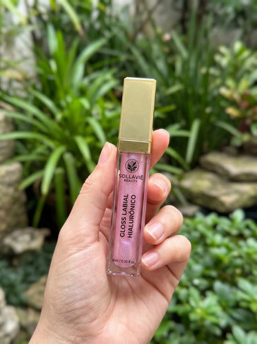 Gloss Labial Ácido Hialurônico Volumizador Brilho Sollaviê