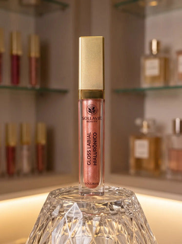 Gloss Labial Ácido Hialurônico Volumizador Brilho Sollaviê