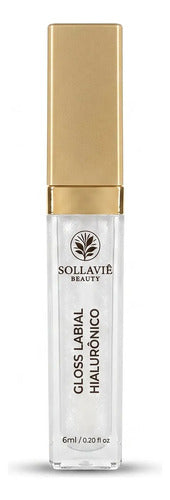Gloss Labial Ácido Hialurônico Volumizador Brilho Sollaviê