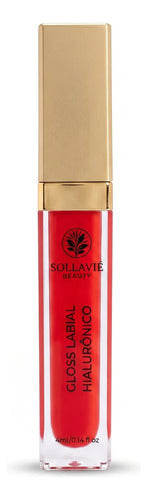 Gloss Labial Ácido Hialurônico Volumizador Brilho Sollaviê