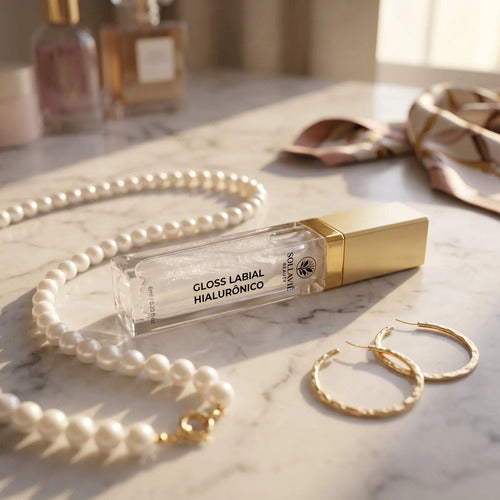 Gloss Labial Ácido Hialurônico Volumizador Brilho Sollaviê