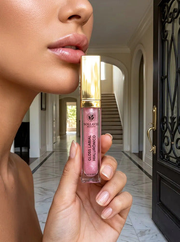 Gloss Labial Ácido Hialurônico Volumizador Brilho Sollaviê