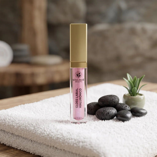 Gloss Labial Ácido Hialurônico Volumizador Brilho Sollaviê