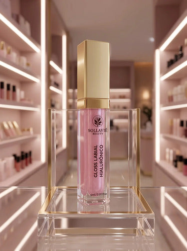 Gloss Labial Ácido Hialurônico Volumizador Brilho Sollaviê