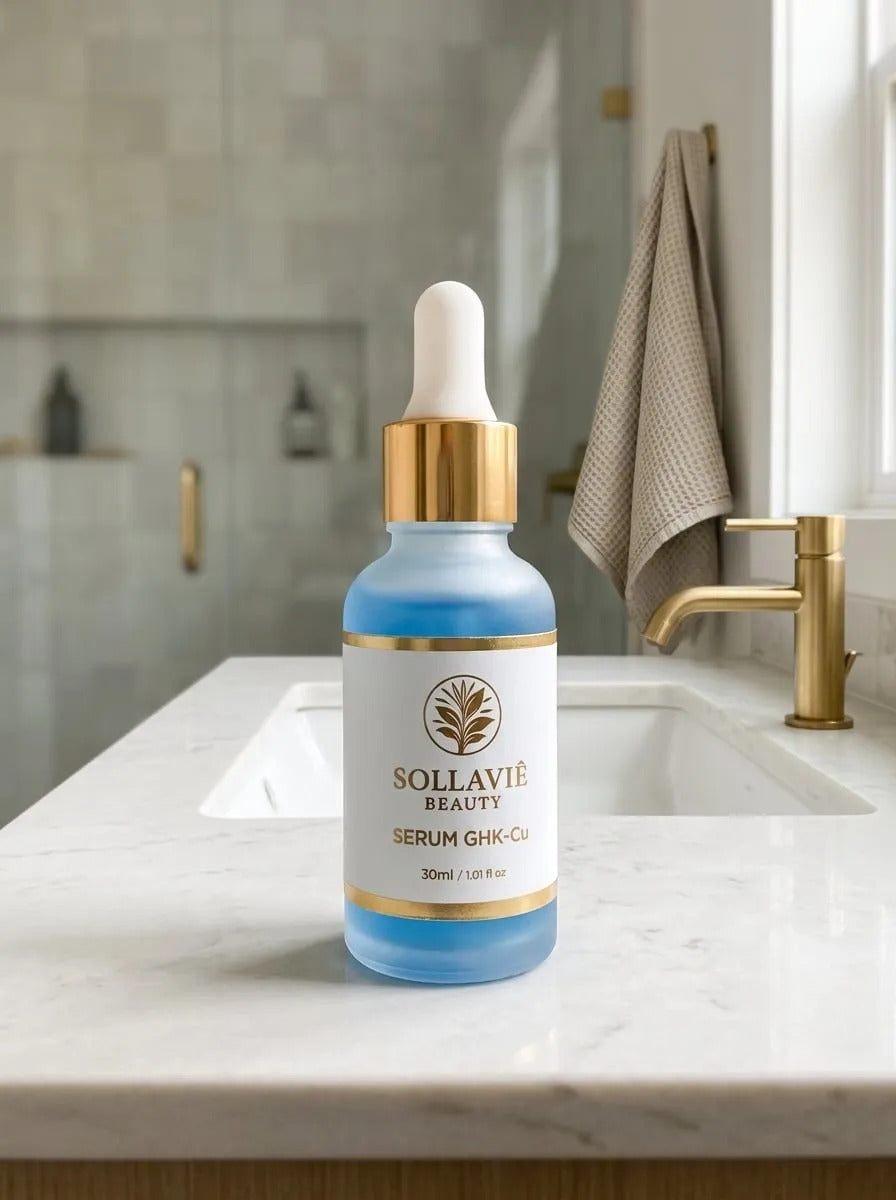 Sérum Facial Peptídeos De Cobre Ghk-cu Antirrugas Anti-idade