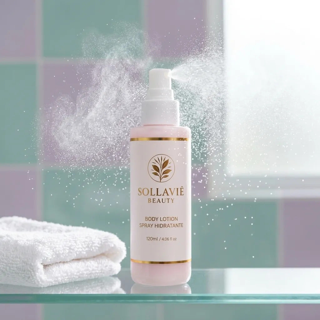 Hidratante Corporal Spray Perfumado Body Lotion 120ml Floral
