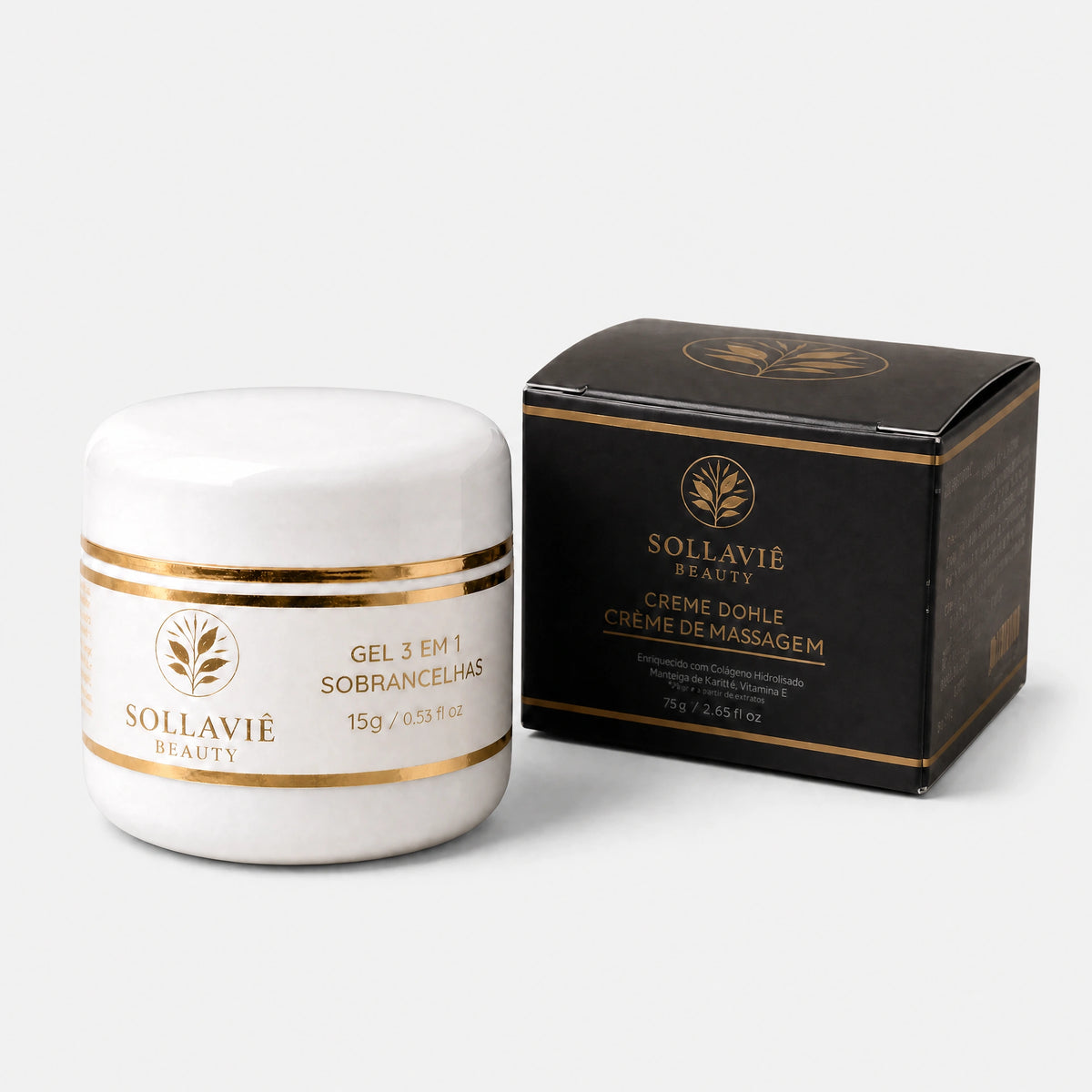 Gel Esfoliante Facial Sollaviê Beauty — Sementes de Damasco