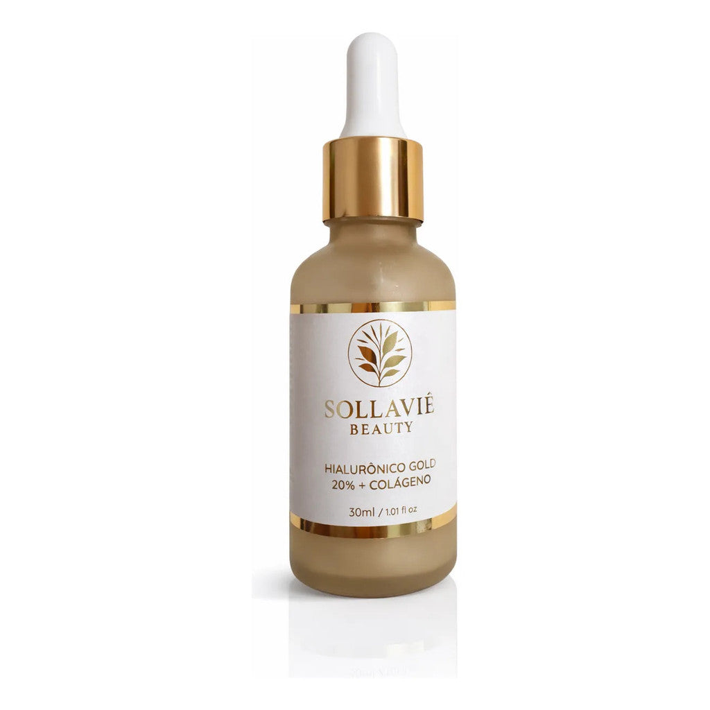 Sérum Facial Ácido Hialurônico 20% Anti Idade Sollaviê 30ml